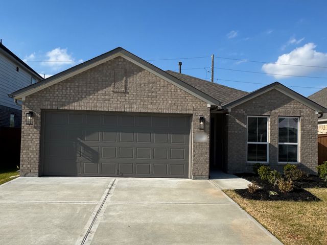New-construction home in the Houston area